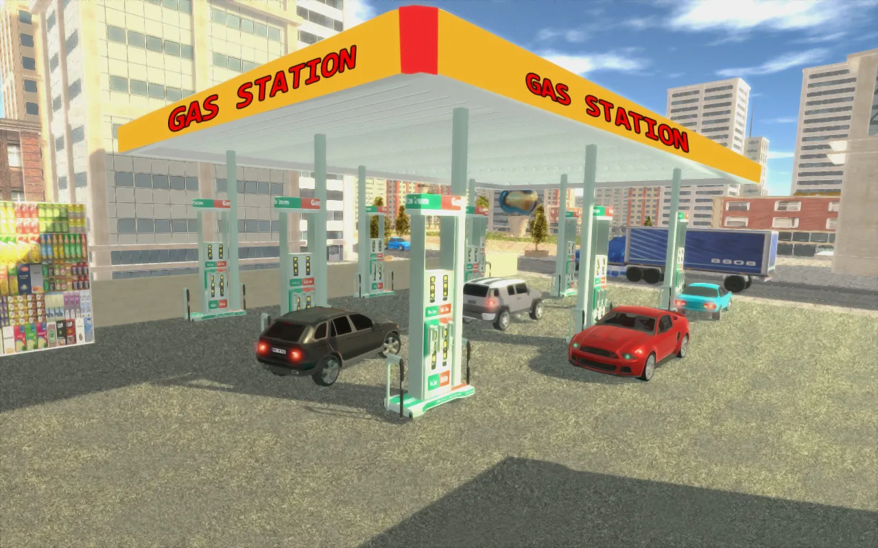 City Gas Station Simulator 3D