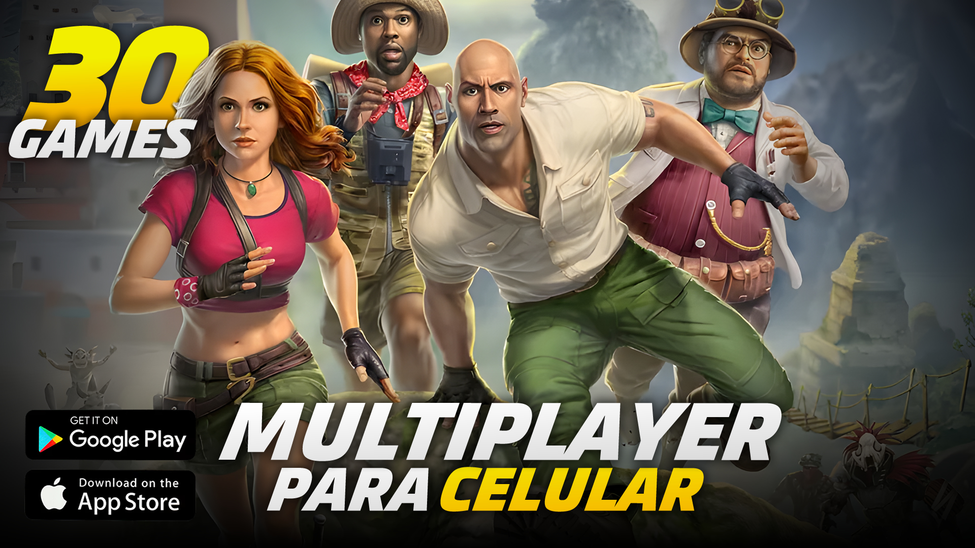 OS 30 MELHORES JOGOS MULTIPLAYER PARA ANDROID e IOS 2024